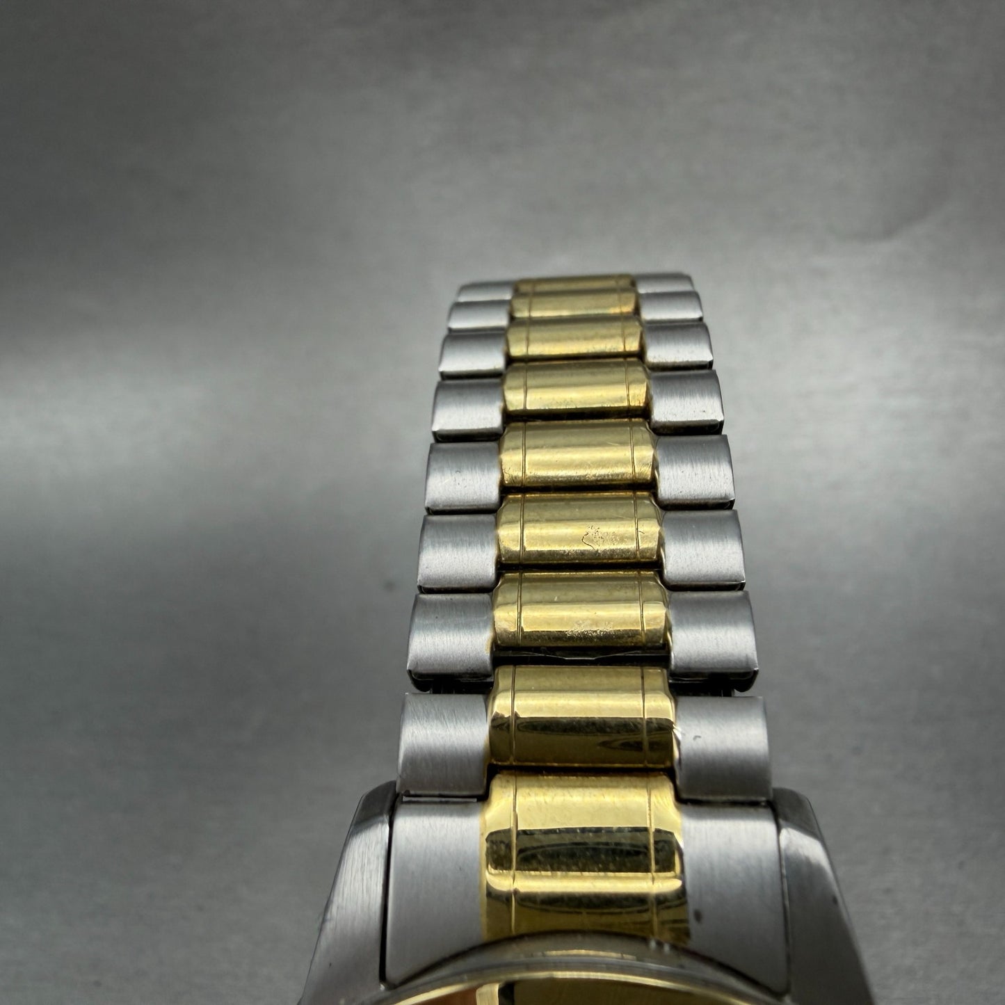 Timex Easy Reader Watch Men 36mm Silver Dial Two Tone Daydate Round New Battery4