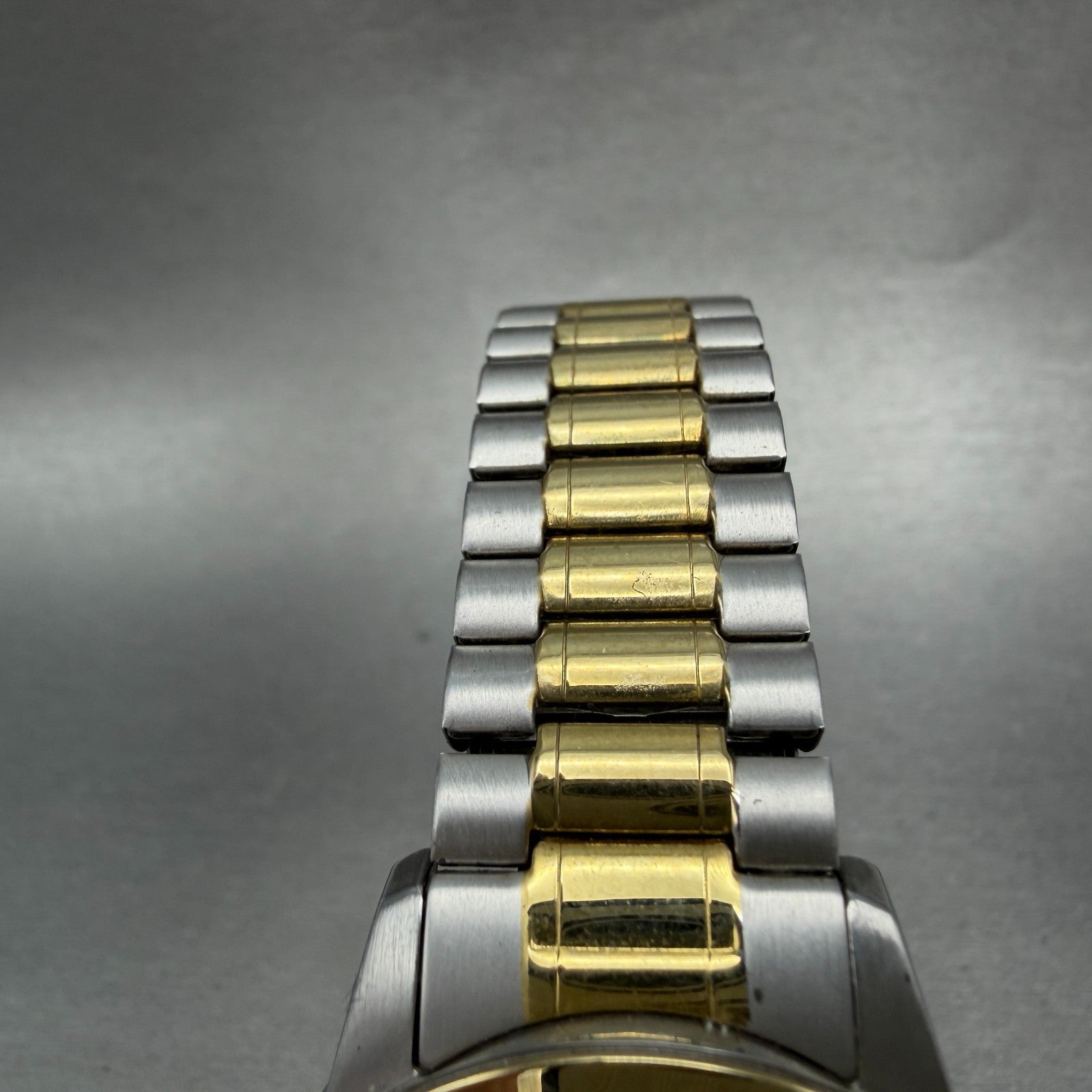 Timex Easy Reader Watch Men 36mm Silver Dial Two Tone Daydate Round New Battery4