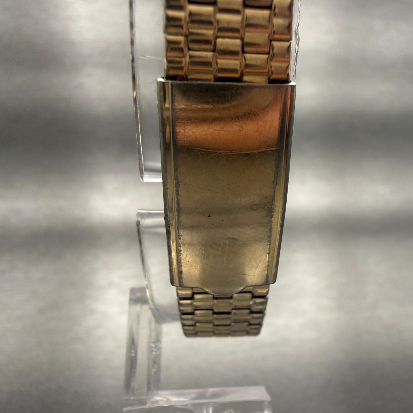 Seiko Watch Women 20mm Gold Dial Gold Tone Round 11-0039 Manual wind Works7