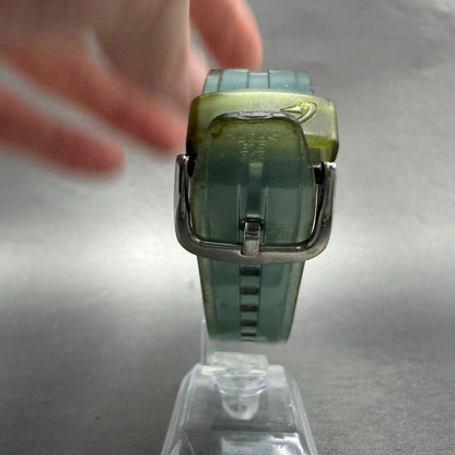 Casio Baby-G Watch Women 41mm Blue Dial Green Analog Digital BG-191 New battery7