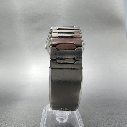Seiko SQ Watch Men 37mm Gray Dial Steel Daydate Round 7123-9009 PARTS