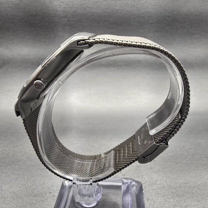 Skagen Melbye Watch Men 40mm Gray Dial Titanium Daydate SKW6007 New Battery6