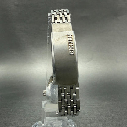 Citizen Cosmo Star Watch Women 25mm Blue Dial Silver Tone date 4-610695 PARTS9