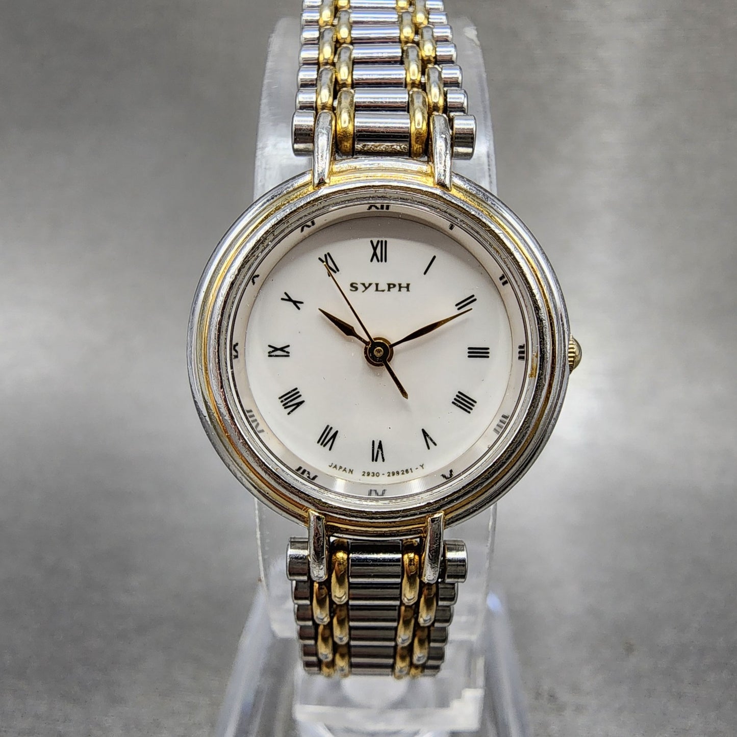 Citizen Sylph Watch Women 21mm White Dial Two Tone 2930294548 New Battery0
