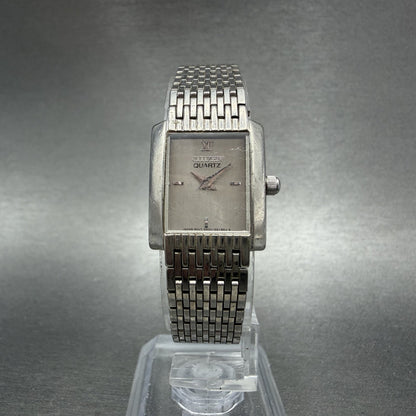 Citizen Tank Watch Women 17mm Silver Dial Silver Tone 5920S98624 New Battery5