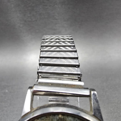 Seiko Crown Watch Men 34mm Gray Silver Stainless Case J14096ED JDM VTG PARTS5