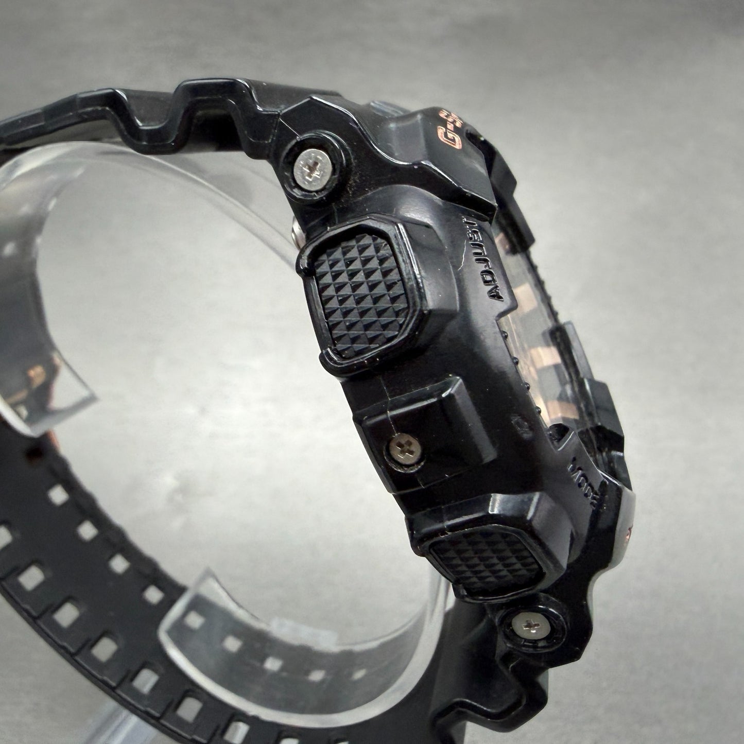 Casio G-Shock GA-140GB Watch Men 48mm Analog Digital Black Rose Gold New Battery3