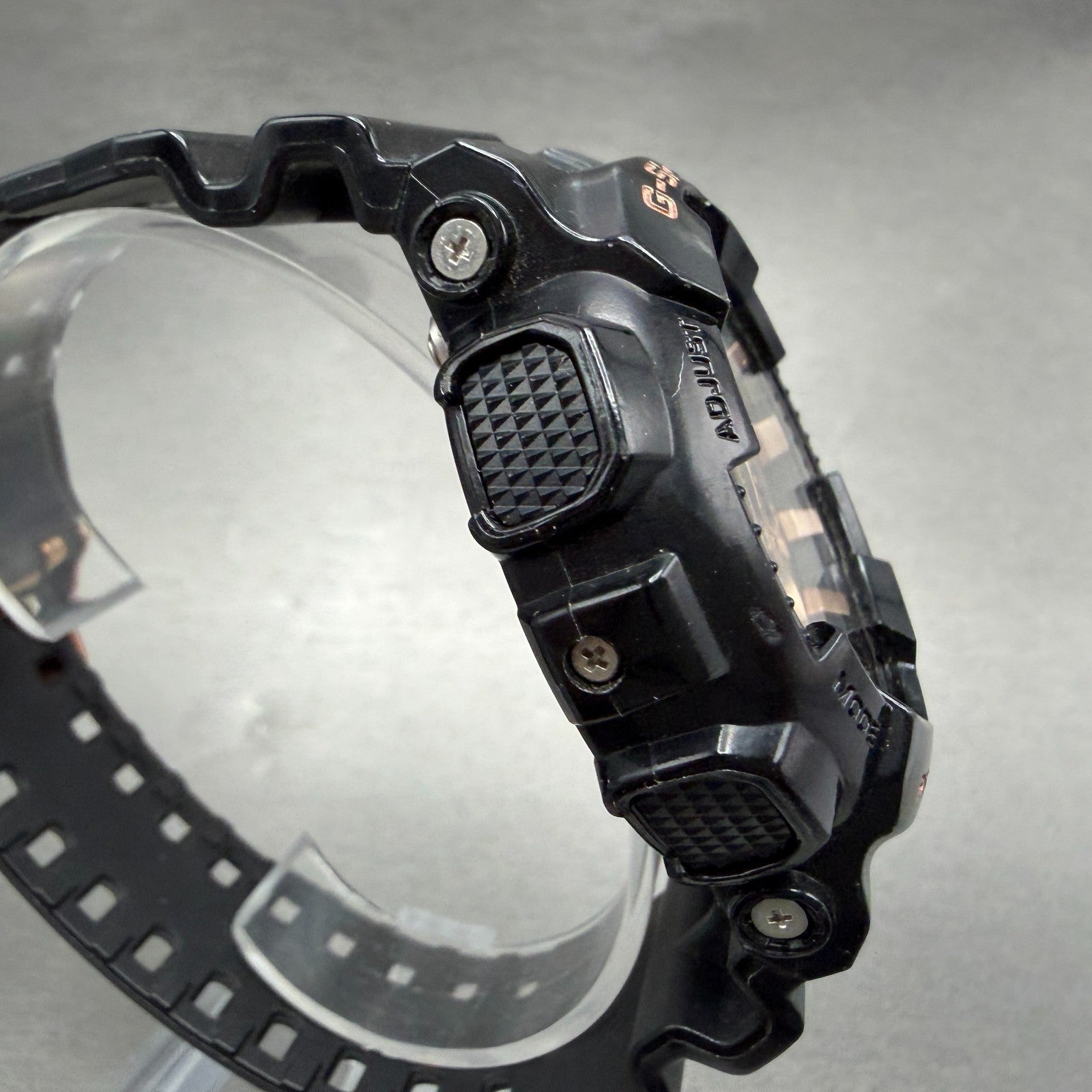 Casio G-Shock GA-140GB Watch Men 48mm Analog Digital Black Rose Gold New Battery3