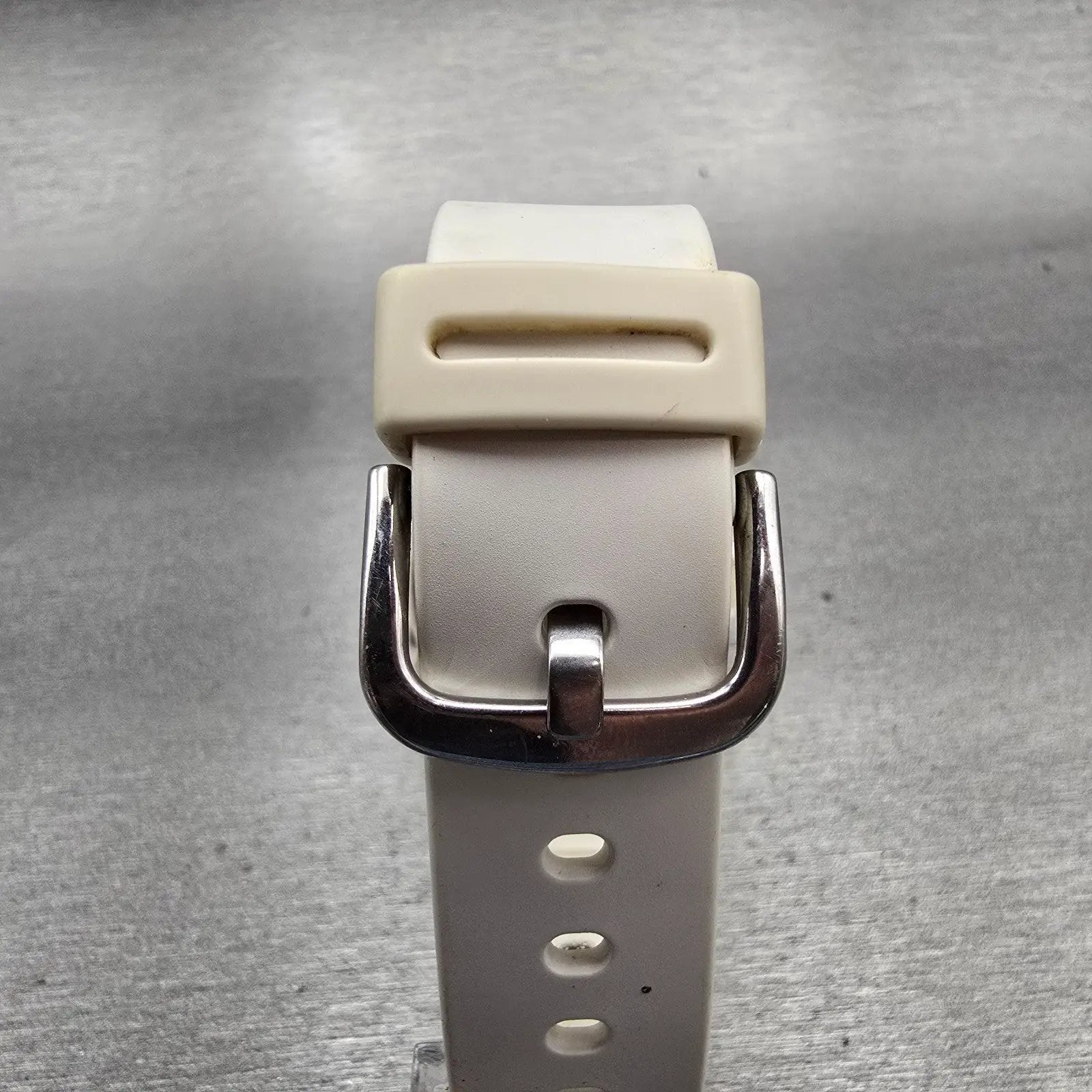 Casio G-Shock Mini GMN-50 Watch Women White White Chrono Alarm New Battery READ7