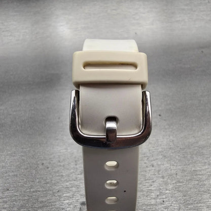 Casio G-Shock Mini GMN-50 Watch Women White White Chrono Alarm New Battery READ7