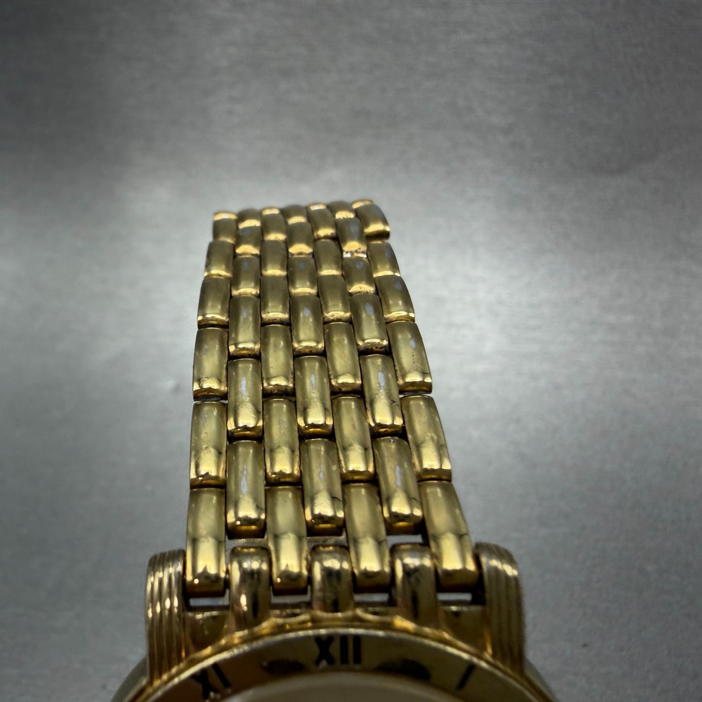 Citizen Watch Men 34mm Champagne Dial Gold Tone Date 2510-S038391 PARTS5