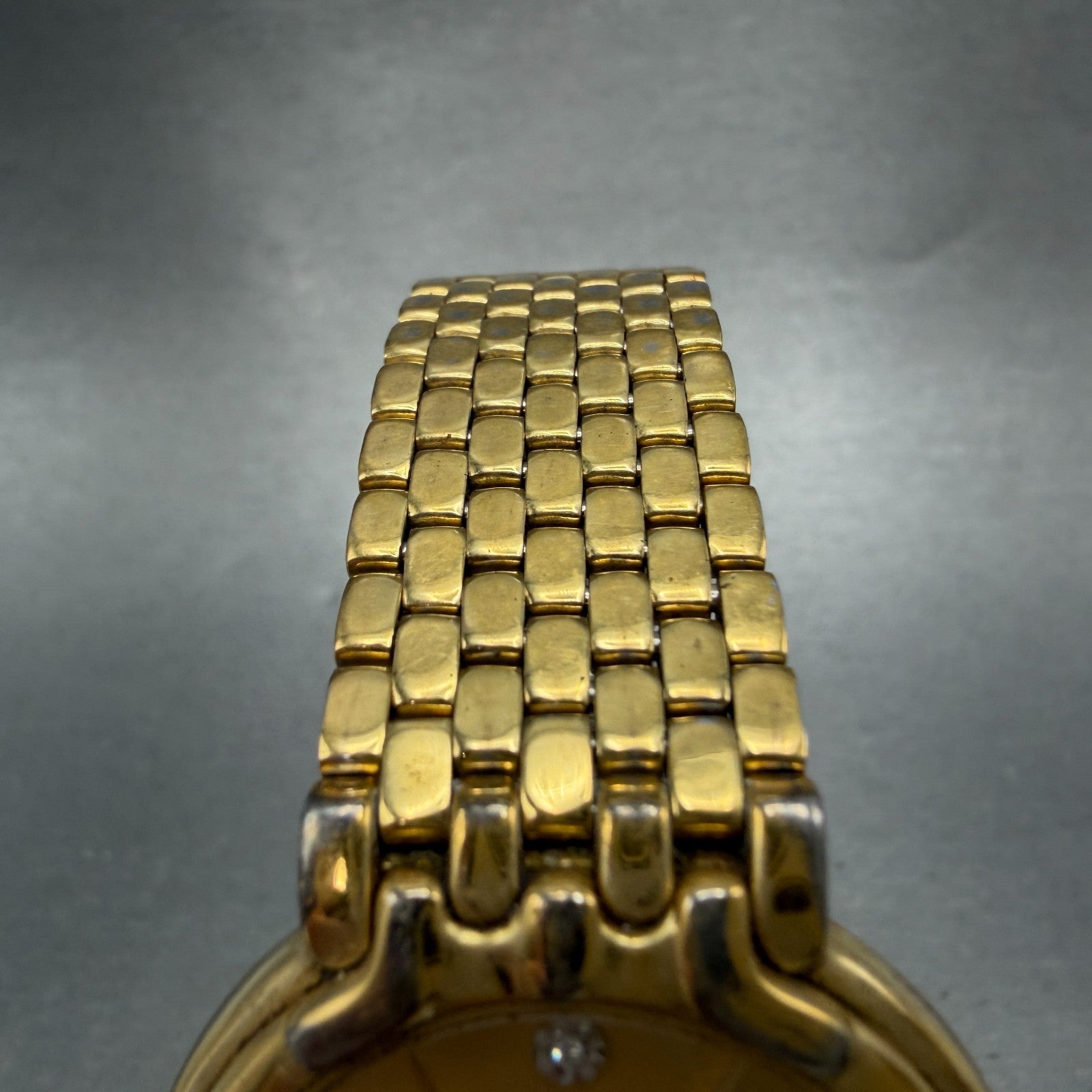 Bulova Caravelle Watch Men 34mm Champagne Dial Gold Tone Round 42M44 New Battery4