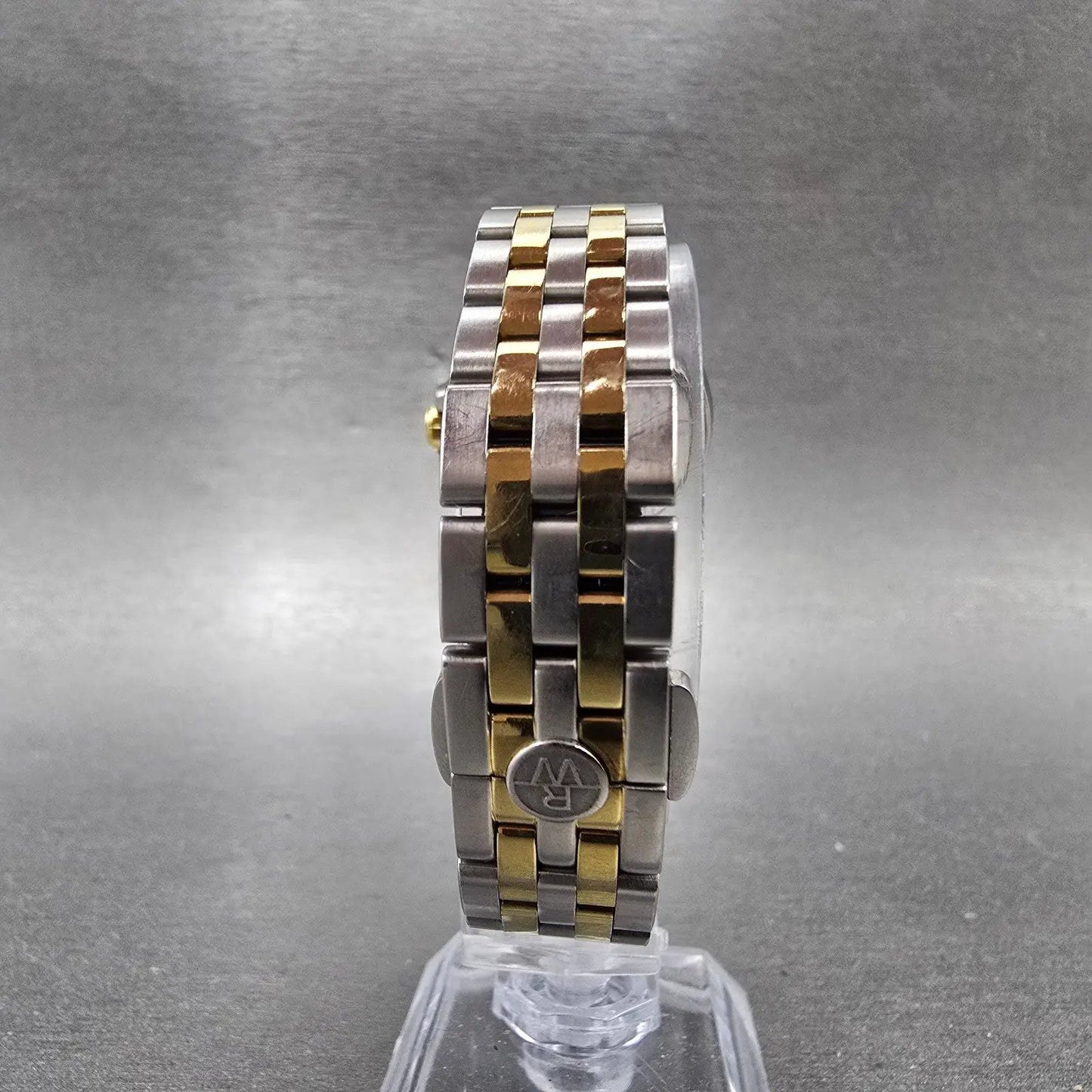 Raymond Weil Tango Watch Women 28mm MOP Dial Two Tone Date 5399 New Battery8