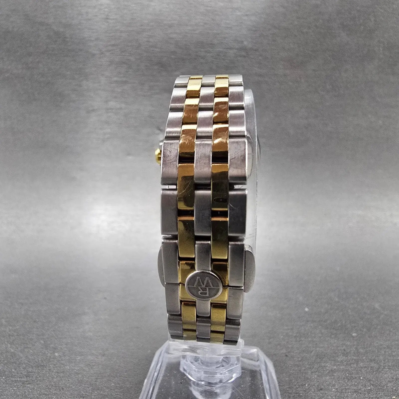 Raymond Weil Tango Watch Women 28mm MOP Dial Two Tone Date 5399 New Battery8