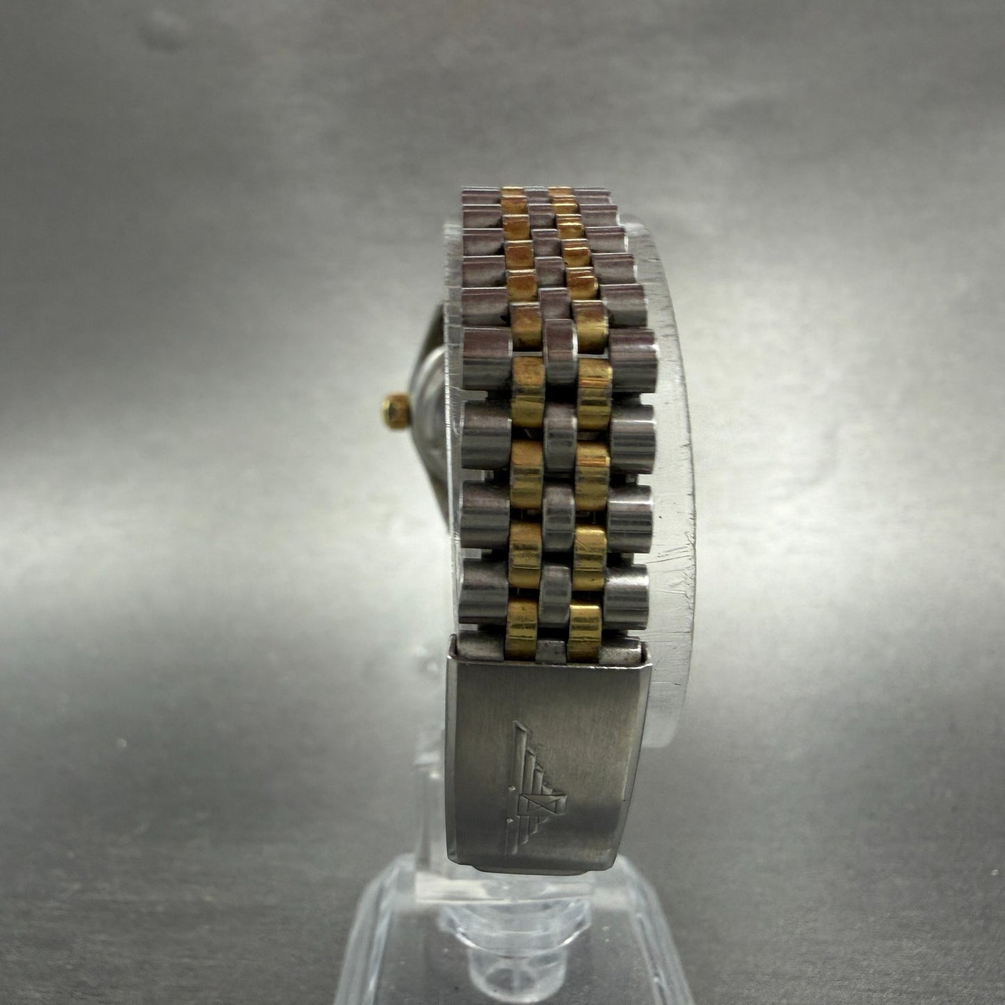 Longines Watch Women 26mm Champagne Dial Two Tone Date 152 1645 PARTS VTG8
