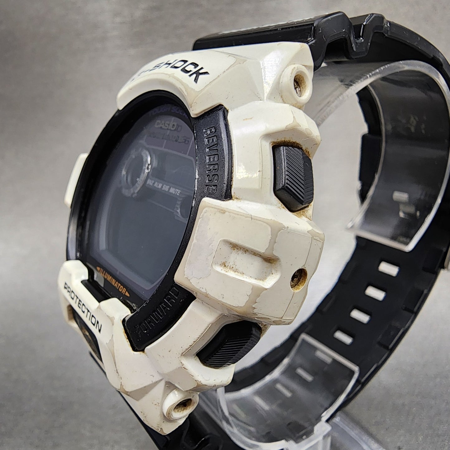 Casio GShock GWX8900B Watch Men 53mm Digital White Black Solar Atomic Works2