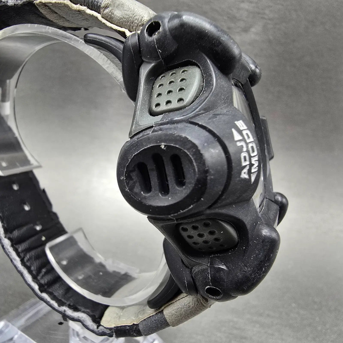 Casio G-Shock Riseman DW-9100 Watch Men 54mm Black Alarm Chronograph New battery3