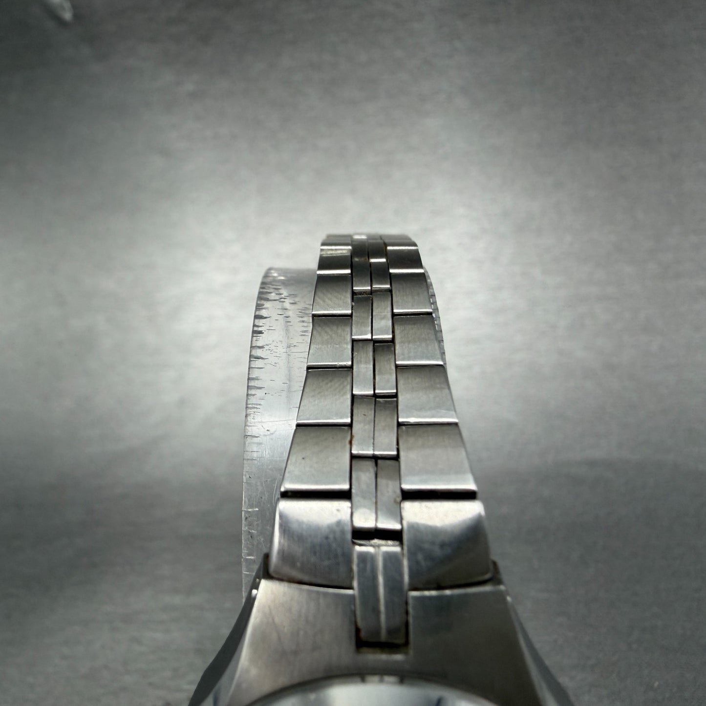 Seiko Automatic Watch Women 26mm Rose Dial Silver Tone Daydate 2206-0560 Runs4
