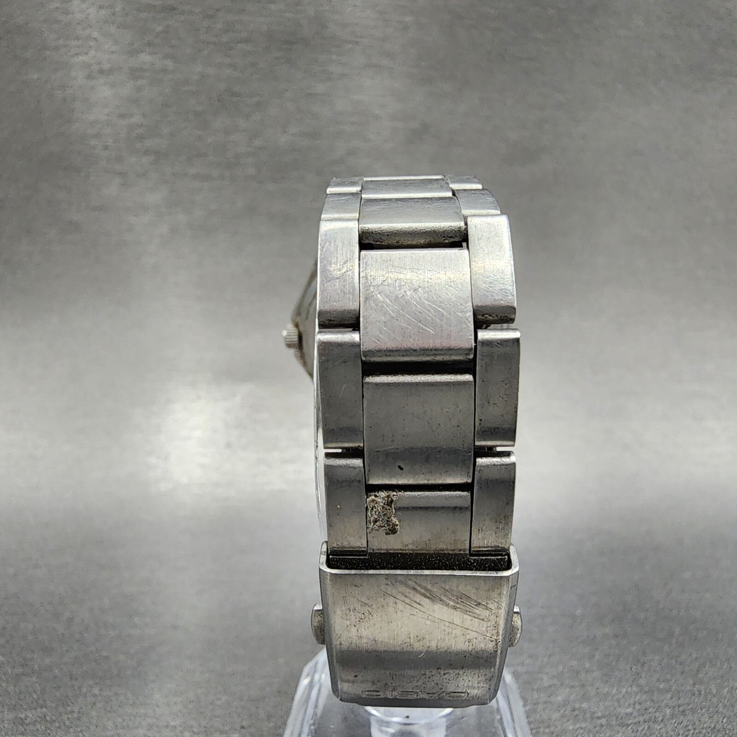 Casio MTP1240 Watch Men 36mm Black Dial Silver Tone Dadyate Round New Battery7