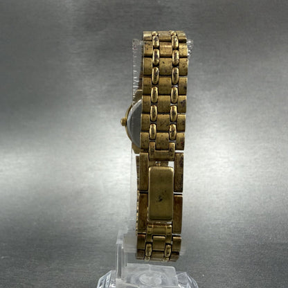 Citizen CQ Watch Women 20mm Champagne Dial Gold Tone Round 3220-K02791 New Batt8