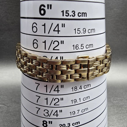 Seiko Watch Women 20mm MOP Dial Gold Tone Gemmed Rectangle 1N01-0HL0 New Battery9