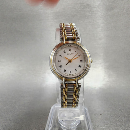 Citizen Sylph Watch Women 21mm White Dial Two Tone 2930294548 New Battery6