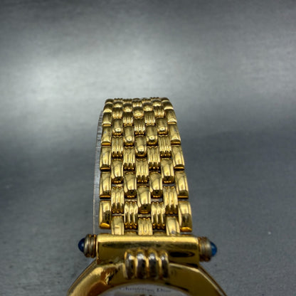 Christian Dior Watch Women 26mm White Dial Gold Plated  Round 64151 VTG PARTS5