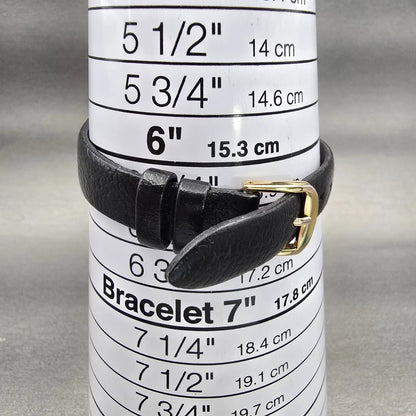 Seiko Watch Women 22mm Black Dial Gold Tone Round 1N01-0A19 New Battery Vintage9