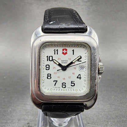 Victorinox Swiss Army Tank Watch Women 29mm White Dial Silver Tone PARTS