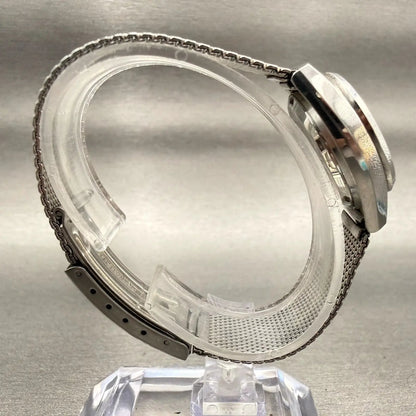 Citizen CQ Watch Women 25mm Blue Dial Silver Daydate Round 4-751435K New Battery8