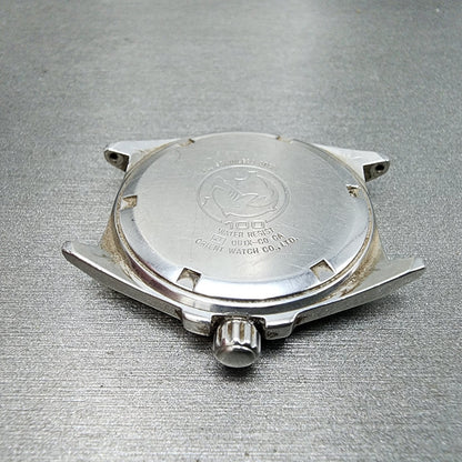 Orient Swimmer Watch Men 36mm White Dial Silver Tone Round QB1XC0 PARTS10
