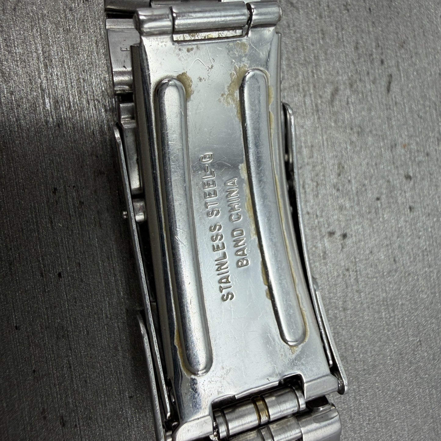 Seiko Bracelet 20mm Stainless Steel Two Tone 4859-G Vintage READ!!! Japan10