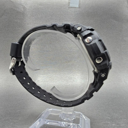 Casio G-Shock AWG-M100B Watch Men 46mm Black Alarm Chrono Solar Works JP8