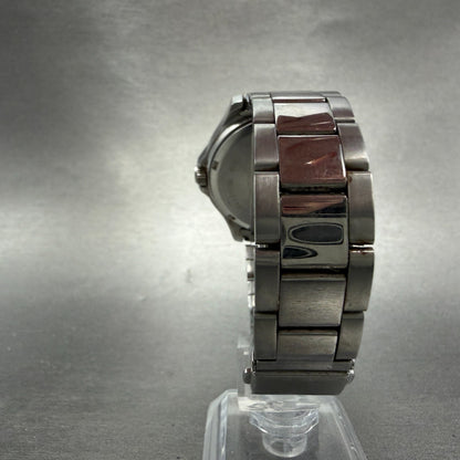 Croton Watch Men 38mm White Dial Silver Tone Daydate Round RT-144M New Battery7