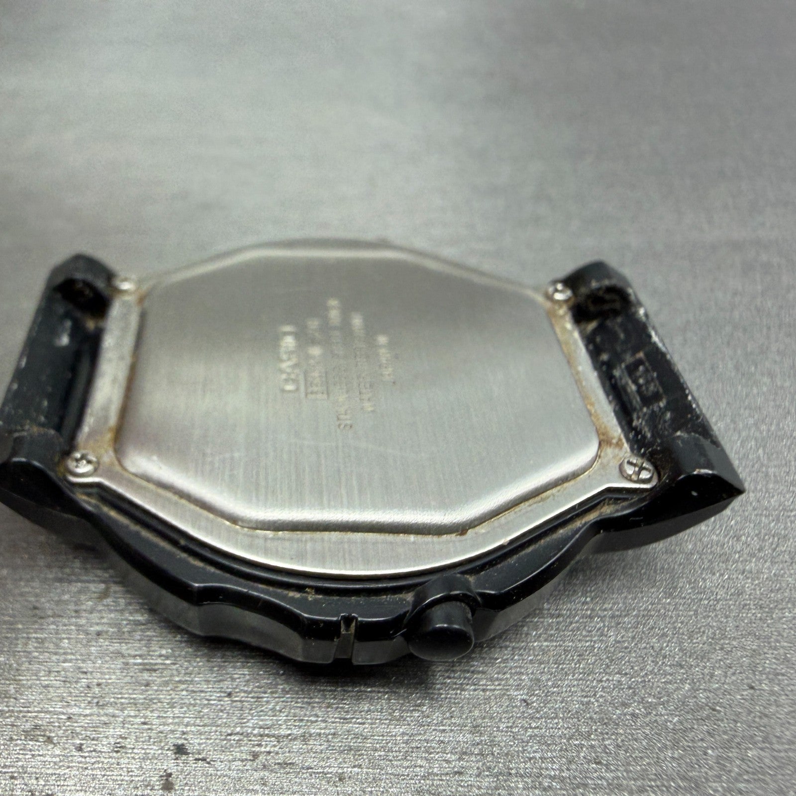 Casio Speed Memory AW-20 Watch Men 41mm Analog Digital Black Tone New Battery BH8