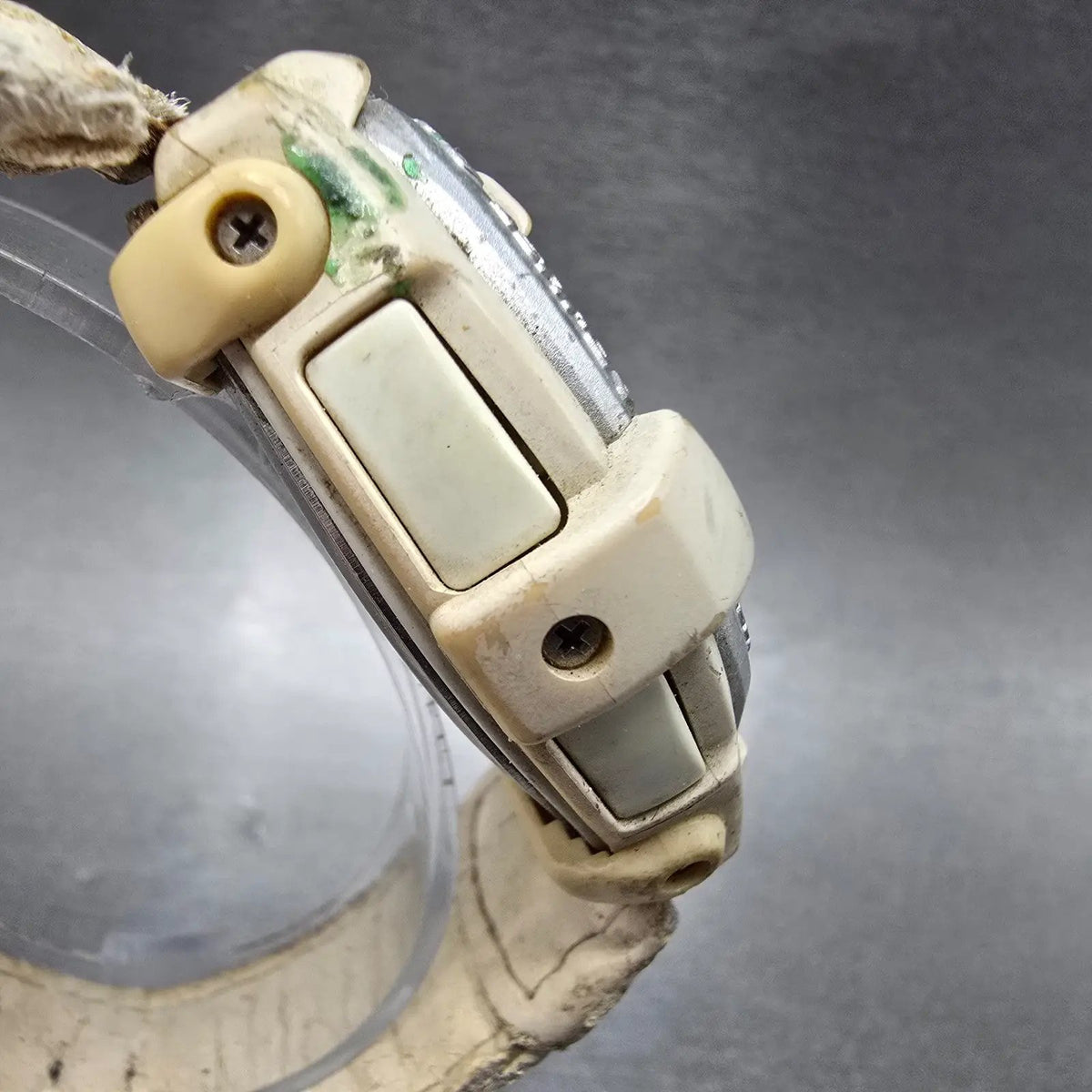 Casio G-Shock G-Cool GT-000 Watch Men 40mm White Silver Alarm Chrono READ Newbat3