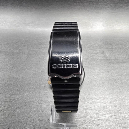 Seiko Sports 150 Watch Men 36mm Black Dial Two Tone Daydate 5H23-7029 New Batt J7