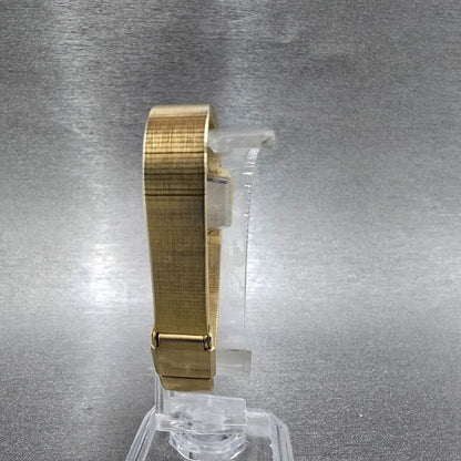 Seiko Lassale Watch Women 13mm White Dial Gold Hexagon Diamond 1E50-5039 PARTS8