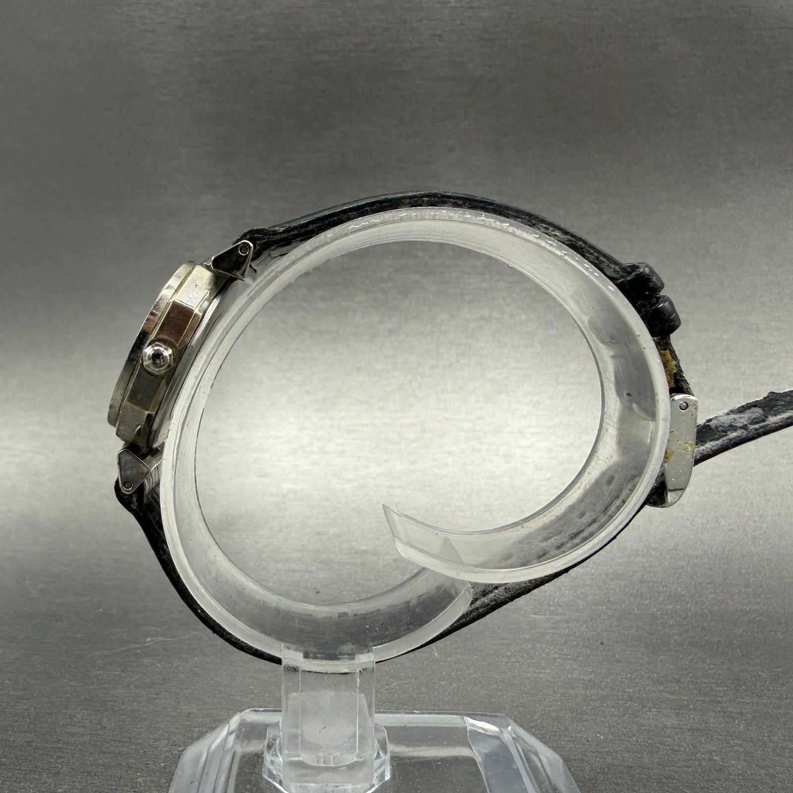 Orient Watch Women 24mm White Dial Silver Tone Round New Battery Vintage6