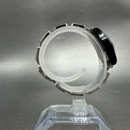 Swatch Cheeseboard Watch Women 25mm Silver Dial Black LB160G New Battery8