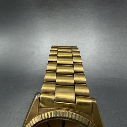 Seiko SQ President Watch Men 36mm Champagne Dial Gold Tone 6923-8080 New Battery4