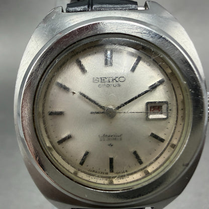 Seiko Chorus Special Watch Women 26mm Silver Dial Silver Tone Date Manual Run1
