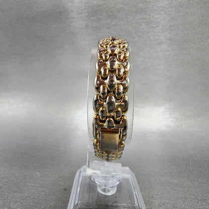 Citizen Tank Watch Women 13mm Champagne Dial Gold Tone 5421S89012 New Battery7