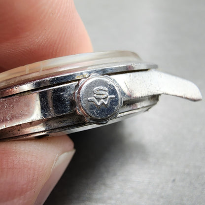 Seiko King Seiko Watch Men 35mm Silver Dial Silver Tone 44028000 Runs READ!!!!!6
