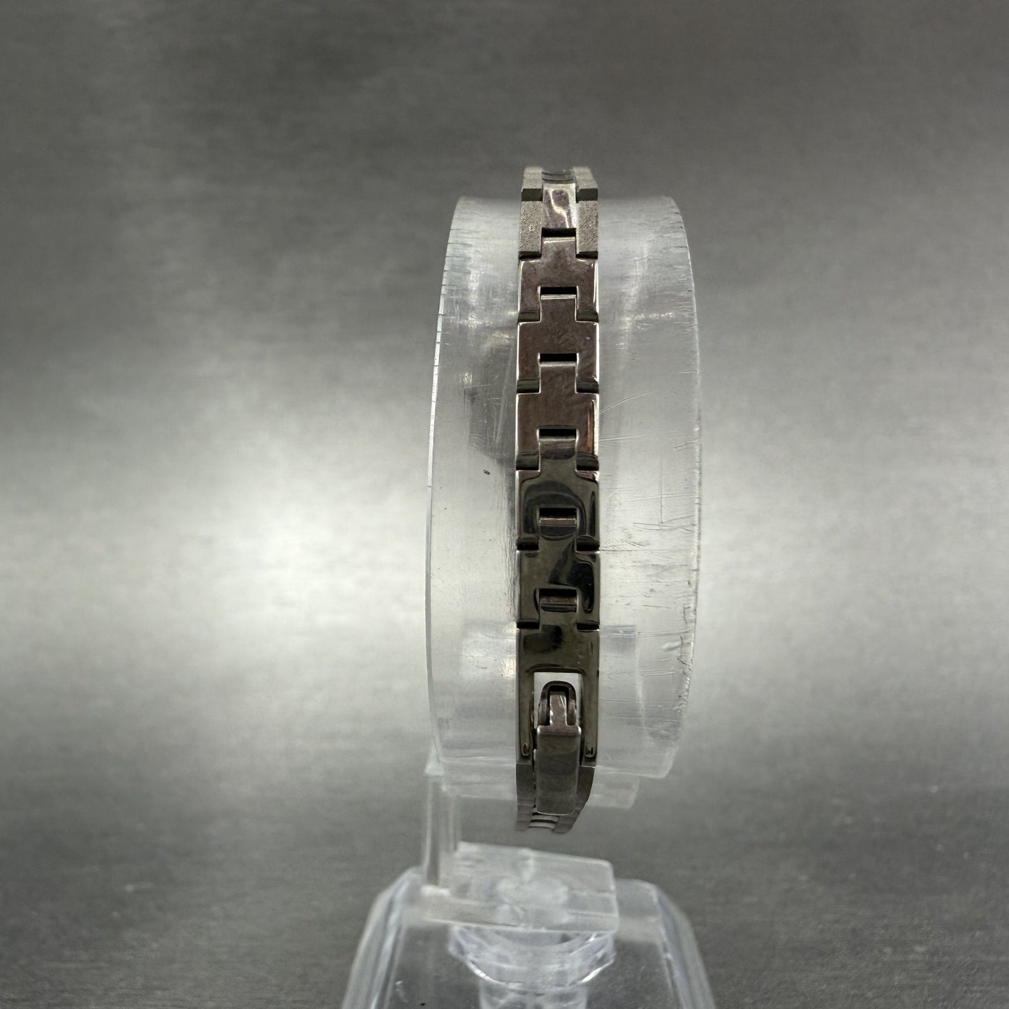 Citizen CQ Watch Women 13mm Silver Dial Silver Tone Rectangle New Battery ABCnjh7