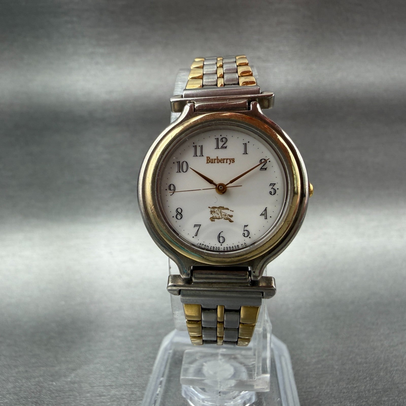Burberry Watch Women 25mm White Dial Two Tone Round 2930-294386 PARTS6