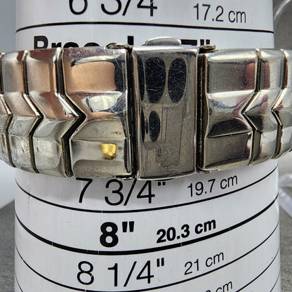 Gruen Watch Men 37mm Gray Dial Silver Tone Date Round PC32 New Battery