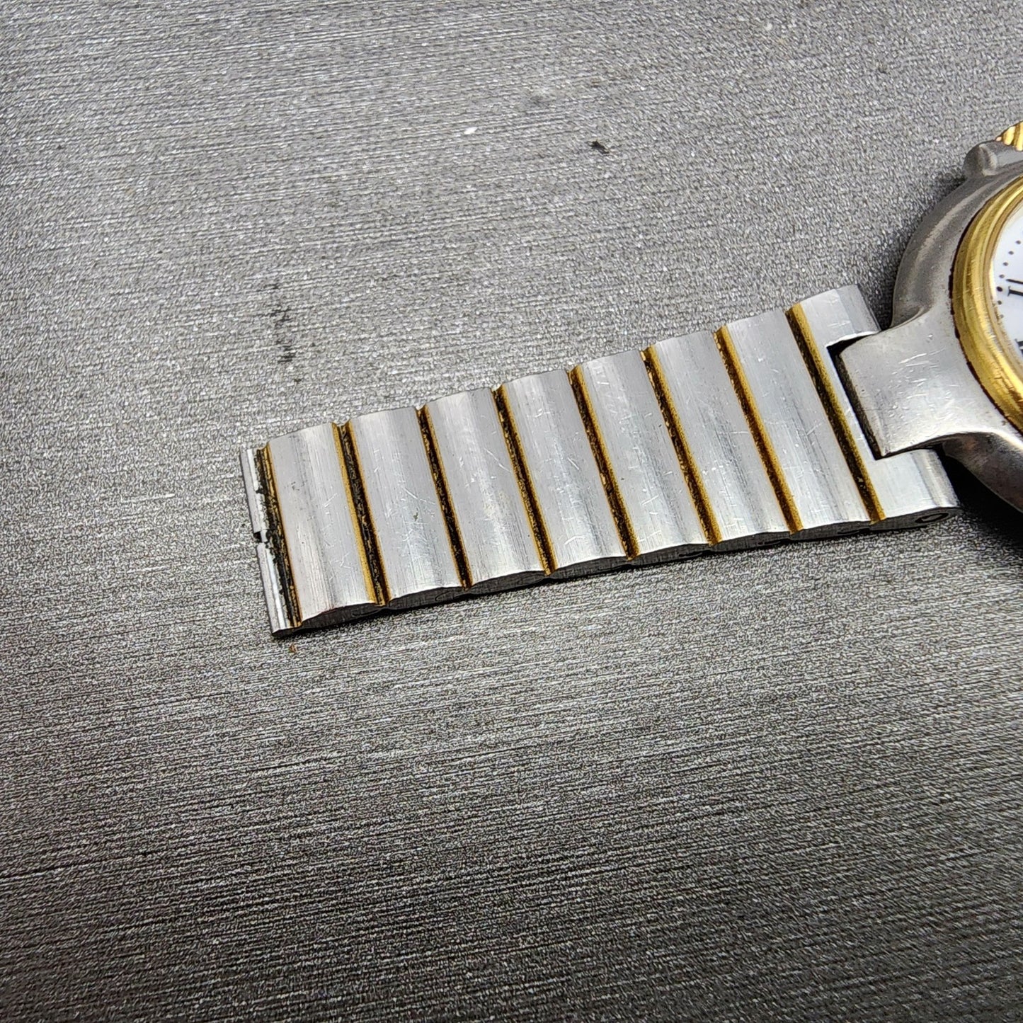 Dunhill Millennium Watch Women 26mm White Dial Two Tone Date READ!! New Battery6