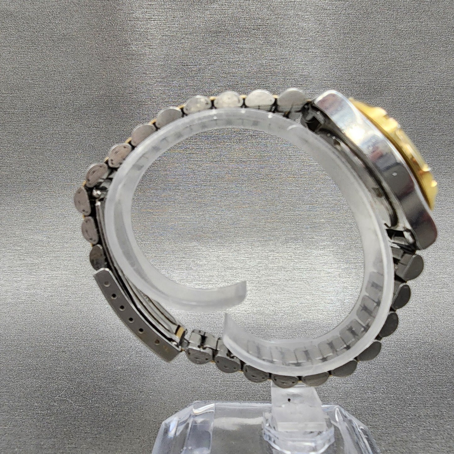Seiko ALBA Aqua Gear Watch Women 31mm Champagne Dial Two Tone Daydate New Batt8