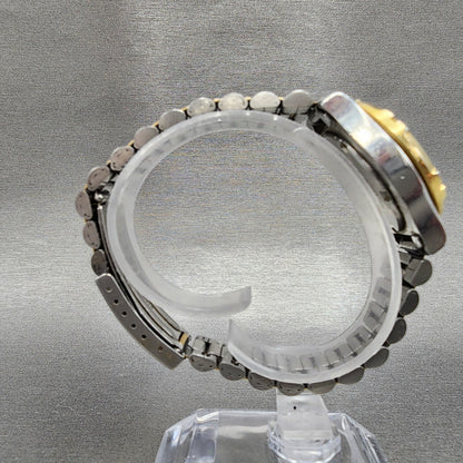 Seiko ALBA Aqua Gear Watch Women 31mm Champagne Dial Two Tone Daydate New Batt8